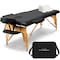 Serenelife Portable Massage Table 24 inch, Height Adjustable 3 Sections Massage Bed & Folding Lash Station for SLMASGE2 - alternate 1