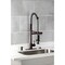 Kingston Brass Single-Handle Deck-Mount Pre-Rinse Kitchen Faucet with Pot Filler, Oil Rubbed Bronze LS8505DL - alternate 3