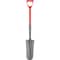 Corona Tools Closed-Back Drain Spade Shovel, 14-Gauge, 27 in. Solid-Core Fiberglass D-Grip Handle SS 62130 - alternate 3