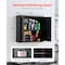 Vevor Metal Wall Cabinet 30 inch Wall Mounted Cabinet with Adjustable Shelf WC3030 - alternate 4