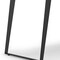 Homeroots 72" Natural and Black Solid Wood and Iron Frame Base Dining Table 640704 - alternate 3