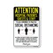 Signmission PSA, Hospital Patients Guests And Staff Social Distancing, 14in X 10in Decal, OS-NS-D-1014-25400 OS-NS-D-1014-25400 - alternate 1