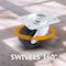 Powertec 1-1/2'' Swivel Plate Caster Wheels with 480 lbs Loads, Rubber Castor Wheels, 12PK 17209-P3N - alternate 2