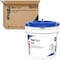 Kimtech WypAll Critical Clean WetTask Wipers for Bleach, Disinfectants, Sanitizers, Center-Pull, Bucket, PK6 06411 - alternate 1
