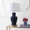 Jonathan Y Julian 29" Traditional Classic Ceramic Urn LED Table Lamp, Navy JYL4026B - alternate 3