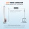 Vevor Linear Actuator 12V 12Inch 0.55 in/s High Speed 220lbs/1000N IP54 Protection OK648-1000N - alternate 4