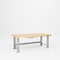 Pucel Hardwood Top Hydraulic Workbench, Electric, 36 in W x 72 in D x 29-41 in H, Light Blue HBW-3672-E12 - alternate 1