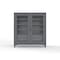 Strong Hold 12 GA Extreme Duty Clear View Cabinet with Half-Width Drawers 66-LD-244-6/5DB - alternate 2