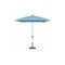 Treasure Garden 7.5 ft Square Patio Umbella, aluminum, fiberglass ribs, outdoor, Cast Horizon UM847SQ-SS 48091 Cast Horizon - alternate 1