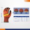 4Dock ANSI A4 Cut Resistant Glove, , L 3 PK WG011-L - alternate 2