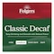Folgers Classic Decaf Ground Coffee, Classic Roast Decaffeinated, 19.2 oz, Can, PK6 374 - alternate 3