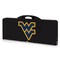 Picnic Time Family Of Brands West Virginia Mountaineers - Picnic Table Portable Folding Table, Black 811-00-175-834-0 - alternate 2