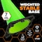 Xpose Safety Traffic Safety Cone, 28 in, Premium PVC, No Collar, Lime Green, 4 pk LTC28-4-X-S - alternate 2