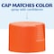 Rust-Oleum Spray Paint, Fire Orange, Satin, Solvent, 12 Oz 263149 - alternate 2