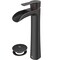 Vigo Niko Single Handle Bathroom Vessel Faucet Set with Pop-Up Drain Set in Antique Rubbed Bronze VG03024ARB2 - alternate 1