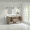 James Martin Vanities Breckenridge 60" Dbl Vanity, Whitewashed Oak, w/ 3 CM Tajnar Eclos Top w/FreePower Wireless Charger 330-V60D-WWO-FTJR - alternate 2