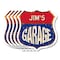 Signmission Jim's Garage, 12 inch X 12 inch, Aluminum Metal Sign, 5PK SHI-A-5Pack-12-383-JIM - alternate 1