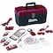 Master Lock Portable Lockout Kit, Electrical Focus Assortment, 3 Thermoplastic Keyed-Alike Padlocks, Red 1457E410KA - alternate 1