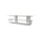 Command Bath Caddy, Metal/Plastic Construction, 12 1/2in Wx6 3/8in Hx4 1/4in D, Satin Nickel Finish, 6.5 lb BATH31-SN-ES - alternate 3