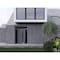 Vdomdoors Front Exterior Prehung Steel Door Ronex1011 Grey 2 Sidelight and Transom Window Sidelite Stainless RONEX1011EXD-GRE-W12+36+12 X H80+16-LH-I - alternate 3