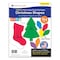 Freshcut Crafts Punch Out Paper Cutouts, Christmas Shapes, 164-Piece Set 850054391223 - alternate 1