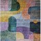 Homeroots 9' X 12' Blue Purple And Green Abstract Washable Indoor Outdoor Area Rug 604364 - alternate 3
