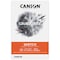 Canson Graduate Sketch Pad, Foldover Binding, 10 Sheet, 5.5x8.5 inch, 3PK C525008008 - alternate 2