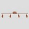 Vidalite Shura Brushed Copper 4-Light Track Light with Rotatable Heads, Integrated LED, 3000k, 2240 Lmn CE1059882 - alternate 2