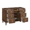 James Martin Vanities Lorelai 48" Sgl Vanity, Mid-Century Walnut, w/3 CM Siberian Silestone Top w/FreePower WirelessCharger 424-V48-WLT-FSFR - alternate 4