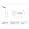 Qa1 Spherical Rod End, Female Plain, 7/16 in Bore Dia, Right Hand Thread, Carbon Steel CFR7 - alternate 2