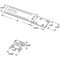 Prime-Line Door and Gate Safety Hasp Hinge Latch with Fixed Staple 6 inch Galvanized with Solid Brass Pin U 117213 - alternate 3