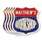 Signmission Matthew's Workshop, 12 inch X 12 inch, Aluminum Metal Sign, 5PK SHI-A-5Pack-12-489-MATTHEW - alternate 1