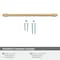 Amerock Destine 10-1/16 inch 256mm Center-to-Center Champagne Bronze Cabinet Pull BP36902CZ - alternate 2