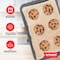 Bakken- Swiss BAKKEN Kitchen Nonstick Cookie Sheet, 13.18in. x 8.66in., PFOA-Free, Oven Safe, 450 DegF, Gray Marble BAKBK1XG57 - alternate 2