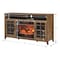 Edendirect 55 in. Freestanding Electric Fireplace  Inserts Heater in Brown ZR-W1769132634 - alternate 2