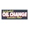 Signmission Oil Change, 18 Inch, Decal D-48-30406 - alternate 1