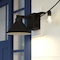 Vaxcel Sumner Outdoor Black Dusk to Dawn Wall Sconce with GFCI Outlet, Dark Sky Shade T0797 - alternate 3