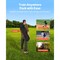 Vevor 8x8ft Football Trainer Throwing Net Portable Practice Net Improve QB Black DKS-8801B - alternate 3