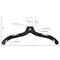 Nahanco 17in Black Plastic Heavy Weight Shirt Hanger, 100PK 2500 - alternate 3