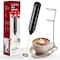 Simple Deluxe HealSmart Kitchen Milk Frother Handheld with Stand for Coffee, Electric Foamer Maker for Lattes, Wa HKFRTHMILKBLK - alternate 1