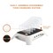 Trexonic 12A 5-Port USB Charging Station with 5 Device Slots and Power Button, White TRX-USB5100W - alternate 2