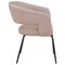 Leisuremod Gavin Series Modern Chair Black Frame in Taupe GDC52TP - alternate 4