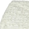 Homeroots 50" X 70" Ivory Faux Fur Plush Throw Blanket with Embroidery 293155 - alternate 3