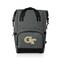 Picnic Time Family Of Brands NCAA Georgia Tech Yellow Jackets On The Go Roll-Top Backpack CoolerHeathered Gray 616-00-105-196-0 - alternate 1