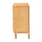 Bali & Pari Radenza Bohemian Light Honey Rattan 3-Drawer Storage Cabinet 248-13703-ZORO - alternate 4