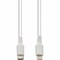 Add-On AddOn 2.0m (6.6ft) USB C 3.1 Male to Lightning Male Sync and Charge White Cable USBC2LGT2MW - alternate 1