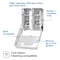 Tork Toilet Paper Dispenser, (4) Rolls, Plastic 473620 - alternate 2