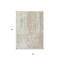 Homeroots 3' X 5' Beige And Ivory Abstract Washable Indoor Outdoor Area Rug 613320 - alternate 3