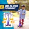 Outdoorcruiser Outdoor Cruiser 3-Wheel Kids Scooter, Lean-to-Steer, LED Wheels, Adjustable, Purple, Ages 3-8 OCKSPUR - alternate 3