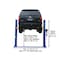 Atlas Automotive Equipment 9Kbpx Baseplate 2-Post Lift 9,000 Lb. Capacity XH-9KBPX - alternate 3